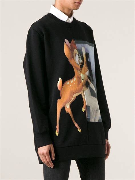 givenchy deer sweater